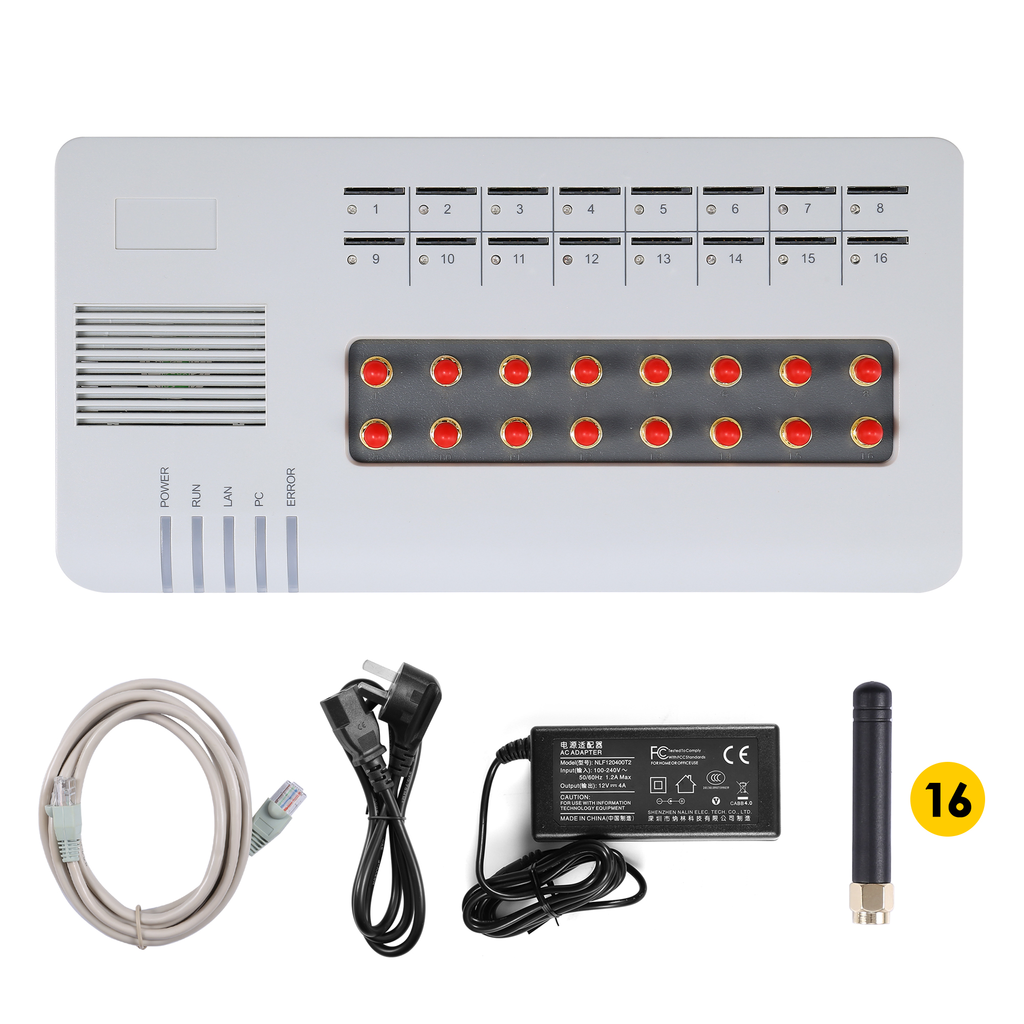 GOIP-16-канальный GSM-шлюз