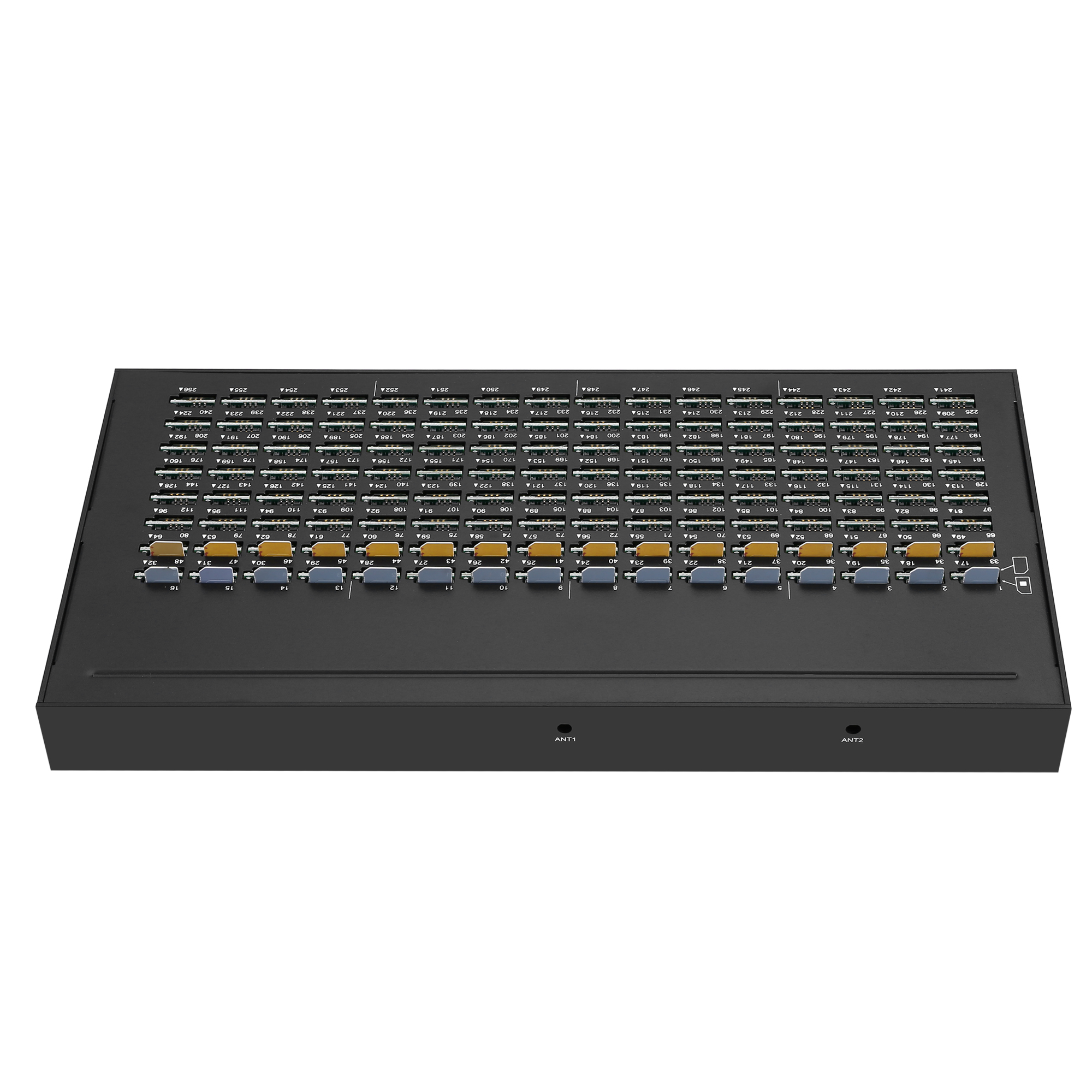 256 SIM Box Оборудование Поставщика Завершение вызова в GSM SIM Автоматическое переключение