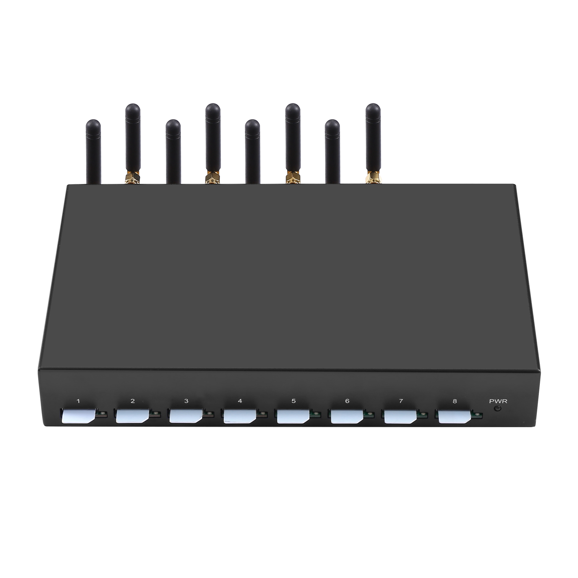 8-портовый GSM VOIP SK шлюз для инициирования и завершения вызовов в GSM