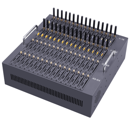 4G LTE 64 port Bulk sms модемный пул для сети 4G США